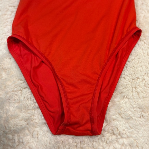 VYB Fire Red Women's One Piece Swimsuit - Picture 7 of 13